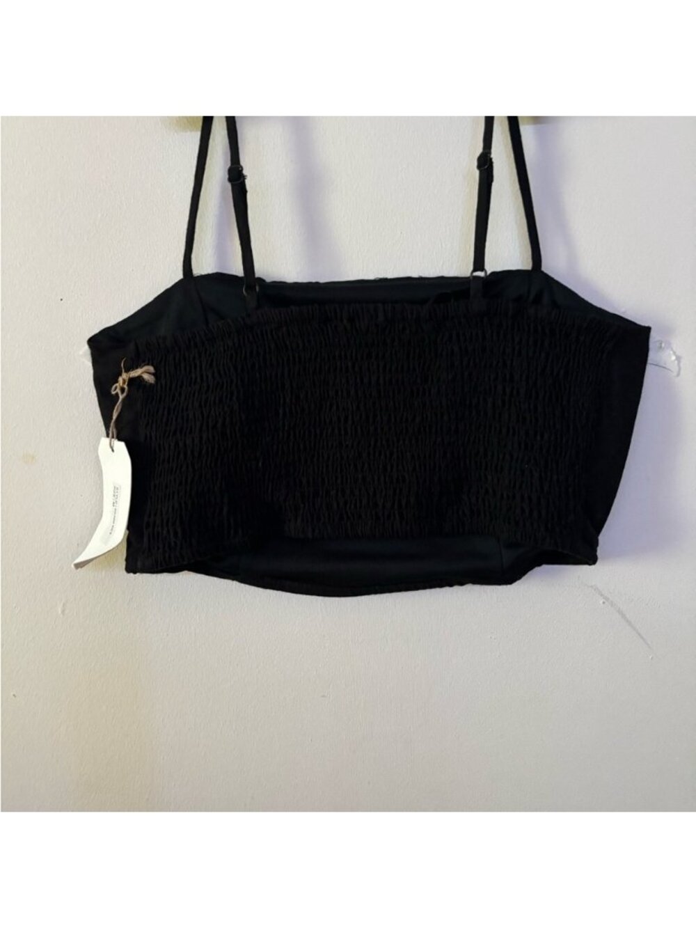 Black Women's CropTop Size M - Picture 4 of 8